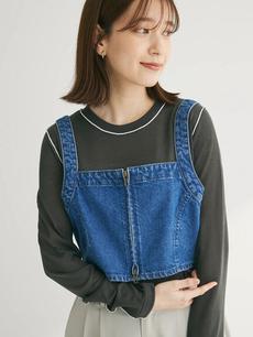デニムビスチェ デニムビスチェ